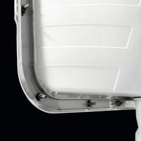 Anbringung an schwarzer Wanne Anbringung an schwarzer Wanne