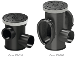 Einlauf- und Revisionsschächte für Qmax 150-900, LW 600