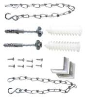 Montagesets für Aufstockelemente Montagesets für Aufstockelemente