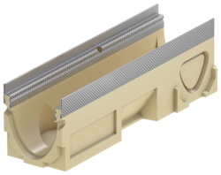 ACO DRAIN® Civicline - Rinnenkörper ohne Sohlengefälle, 500 mm
