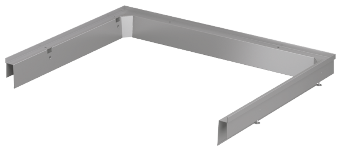 Aussenfalzaufsatz Fuer Betonlichtschacht 720104