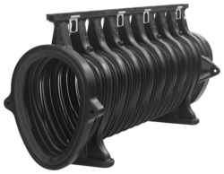ACO DRAIN® Qmax 550 Schwerlastrinne - Retentionsrinne, 2000 mm