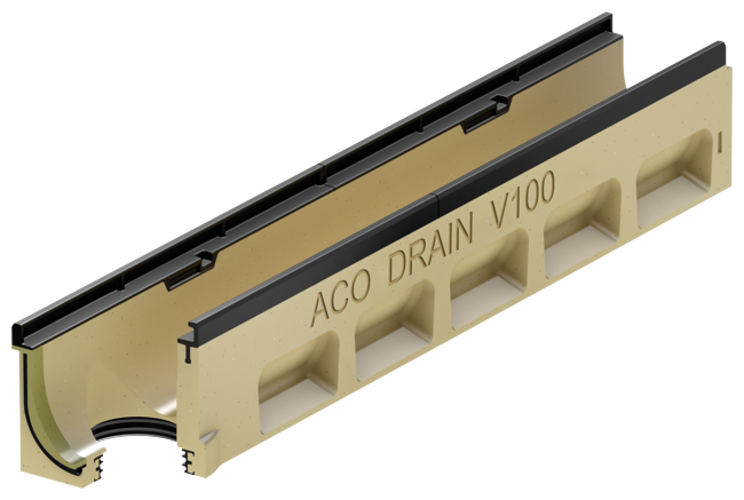 Rinnenkoerper Ohne Sohlengefaelle 1000 Mm 386161