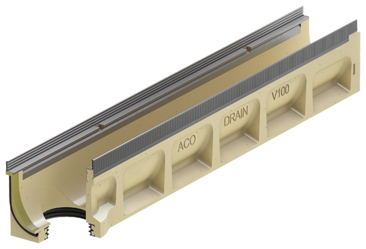 Rinnenkoerper Ohne Sohlengefaelle 1000 Mm 385999