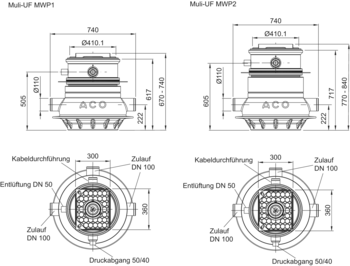 Maßzeichnung Maßzeichnung