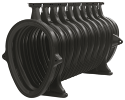 ACO DRAIN® Qmax 700 Schwerlastrinne - Retentionsrinne, 2000 mm