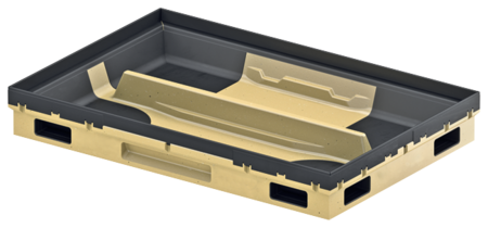 Bodenwannen und Winkelrahmen