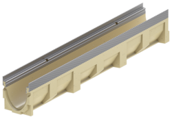 ACO DRAIN® Civicline - Rinnenkörper ohne Sohlengefälle, 1000 mm