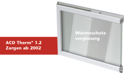 Wärmeschutzverglasung, Ug-Wert = 1,1 W/(m²K)