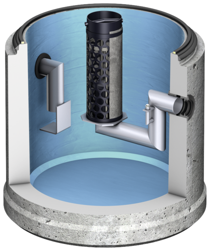Oleopator-c-ost Ns 3 - 10 Mit Schlammfang Beschichtet 345124