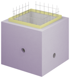 Pumpensümpfe gedämmt – 1000 x 1000 mm