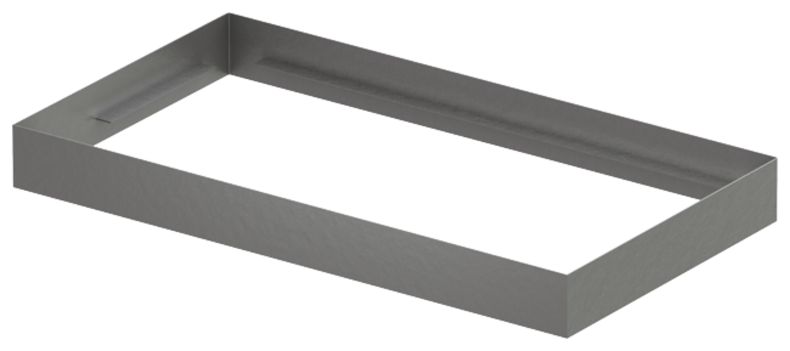 Winkelrahmen Fuer Lkw-befahrbare Maschenroste  Einsatz Mit Hinterfuellplatte 513371