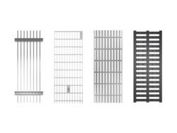 Abdeckroste für Baubreite 130 mm – Edelstahl/Kunststoff