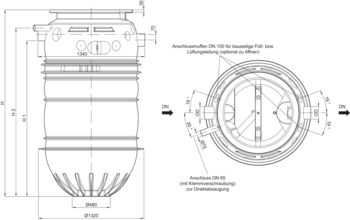Maßzeichnung Maßzeichnung