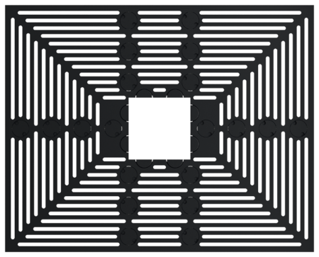 Baumschutzroste rechteckig