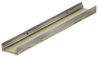ACO DRAIN® Multiline - Flachrinnen ohne Sohlengefälle, 1000 mm