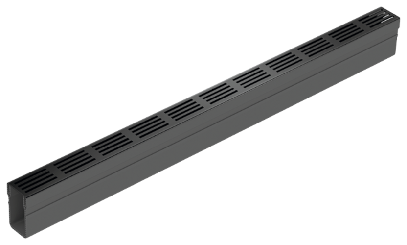 Slimline Mit Aluminiumrost 654751