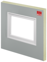 ACO Therm® Block mit integrierter Fensterzarge ohne Flügel
