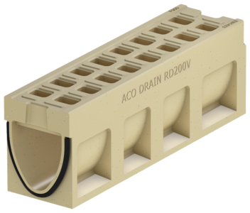 ACO DRAIN® Monoblock RD 200 V - monolithische Entwässerungsrinne