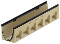 Rinnenkörper mit Sohlengefälle, 1000 mm