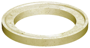 Auflagering nach/ähnlich DIN 4034 (Position 1) aus Polymerbeton