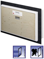 Hochwasserdicht* mit 3-fach Verglasung (HWD) mit Flansch Hochwasserdicht* mit 3-fach Verglasung (HWD) mit Flansch