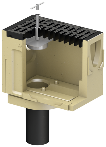 Rinnenkoerper Mit Sicherheitsstopfen 560-580 Mm 335783