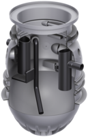 Lipumax-P mit Direktabsaugung D Lipumax-P mit Direktabsaugung D