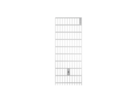 Abdeckroste für Nennmaß 250 mm – Edelstahl