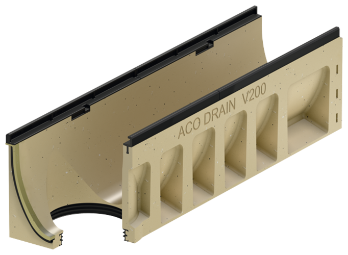 Rinnenkoerper Ohne Sohlengefaelle 1000 Mm 386171