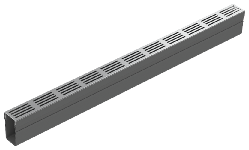 Slimline Mit Aluminiumrost 654749