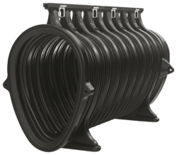 ACO DRAIN® Qmax 900 Schwerlastrinne - Retentionsrinne, 2000 mm