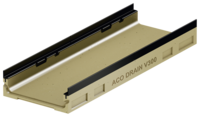 ACO DRAIN® Multiline - Flachrinnen ohne Sohlengefälle, 1000 mm