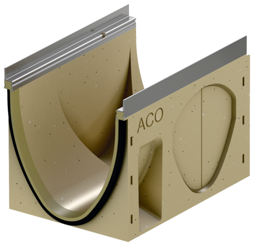 Rinnenkoerper Ohne Sohlengefaelle 500mm 355371