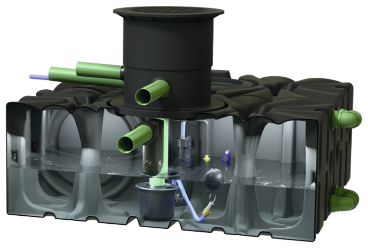 Rain4me Haus Und Garten Compact Flachtank 209617