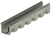 ACO DRAIN® Multiline NX - Rinnenkörper mit Sohlengefälle, 1000 mm