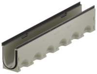 ACO DRAIN® Multiline NX - Rinnenkörper mit Sohlengefälle, 1000 mm