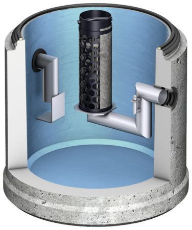 LFA mit Koaleszenzeinheit (Beton)
