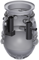 Fettabscheider aus Kunststoff Fettabscheider aus Kunststoff