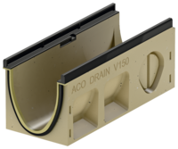 Rinnenkörper ohne Sohlengefälle, 500 mm