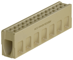 ACO DRAIN® Monoblock RD 100 V - monolithische Entwässerungsrinne