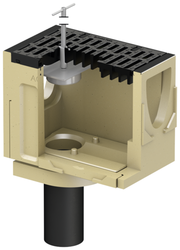 Rinnenkoerper Mit Sicherheitsstopfen 560-580 Mm 335773