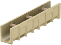 Kastenrinne ohne Aufkantung Kastenrinne ohne Aufkantung