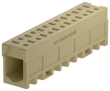 ACO DRAIN® Monoblock RD 300 V - monolithische Entwässerungsrinne