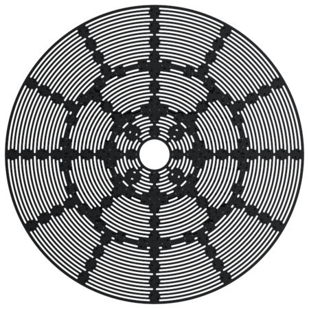 Baumschutzroste rund