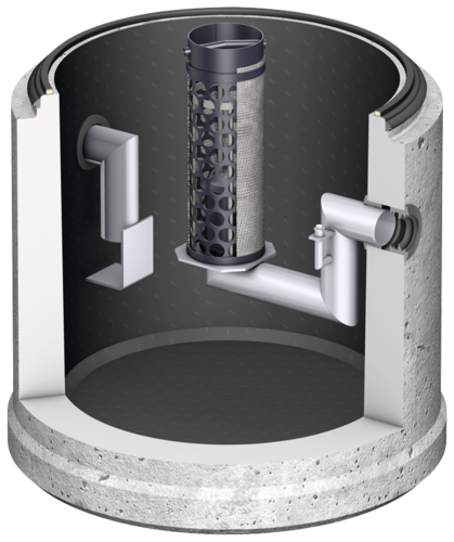 Oleopator-c-ost Ns 3 - 10 Mit Schlammfang Pe-hd Innenauskleidung 335578