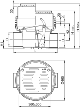 Maßzeichnung Maßzeichnung