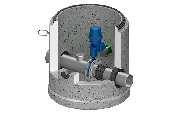 Absperrschacht ACO Flowshut-C