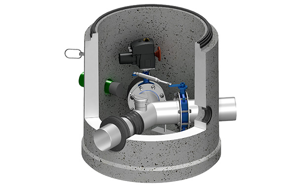 Umschaltschacht ACO Flowswitch-C