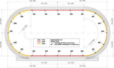 Verlegeplan Kampfbahn Typ C